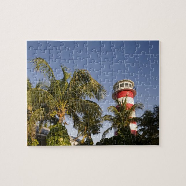 Puzzle Bahamas, Isla Gran Bahama, Freeport, Atardecer (Horizontal)