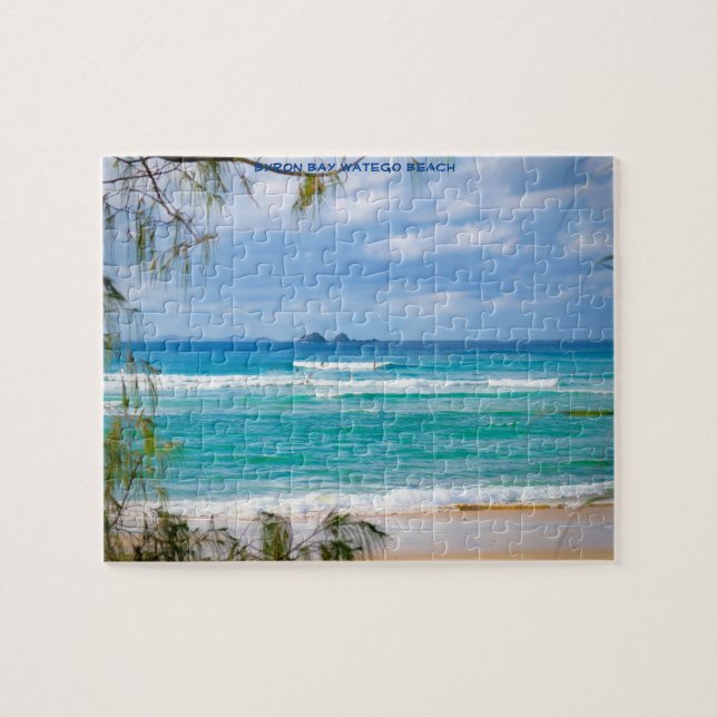 Puzzle Bahía de Byron Playa Watego Australia (Horizontal)
