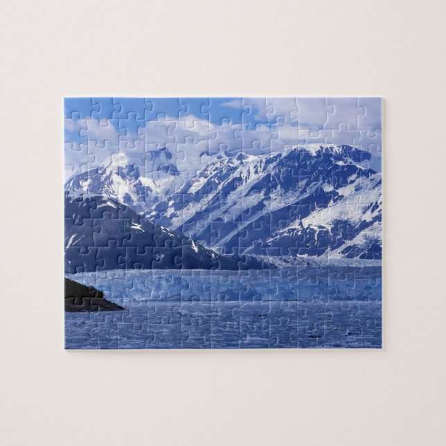 Puzzle Bahía de Desencanto y glaciar Hubbard, (Horizontal)