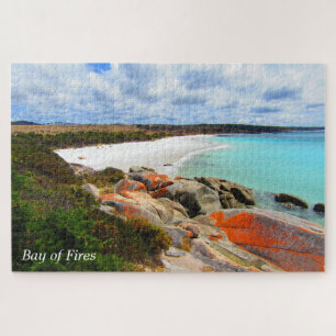 Puzzle bahía de fuegos rocas