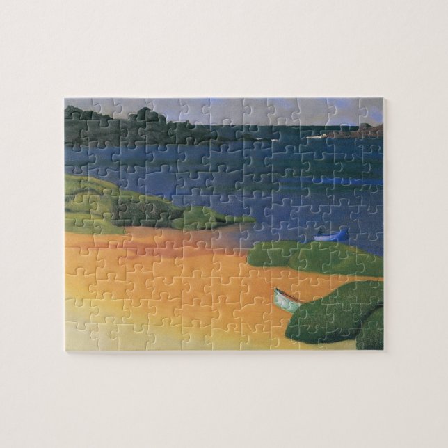Puzzle Bahía de Tregastel por Felix Vallotton, Bella Arte (Horizontal)