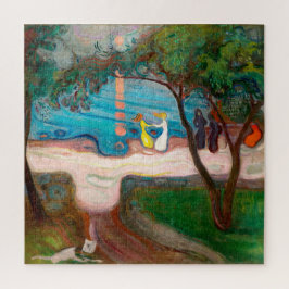 Puzzle Bailar en la costa | Edvard Munch |