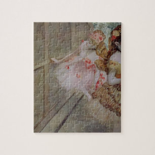 Puzzle Bailarín contra una etapa plana, c.1880 de Edgar