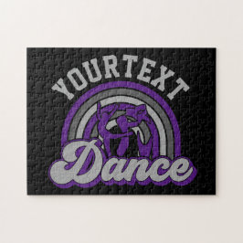 Puzzle Bailarín de ballet AGREGAR TEXTO Grabador de baile