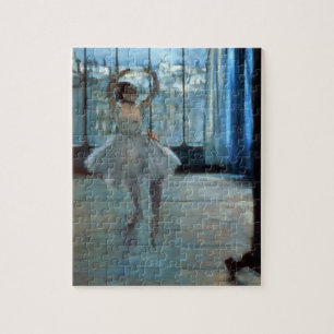 Puzzle Bailarín de Edgar Degas el delante de una
