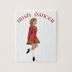 Puzzle Bailarín Irlandés de Rojo