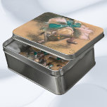Puzzle Bailarina atando sus cintas de Edgar Degas<br><div class="desc">La bailarina Tying Her Ribbons (1886) de Edgar Degas es un retrato de arte fino e impresionista vintage que presenta a una bailarina de ballet vestida de tutu rosa con un gran arco verde que se dobla para atar sus cordones. Sobre el artista: Edgar Degas (1834-1917) es considerado como uno...</div>