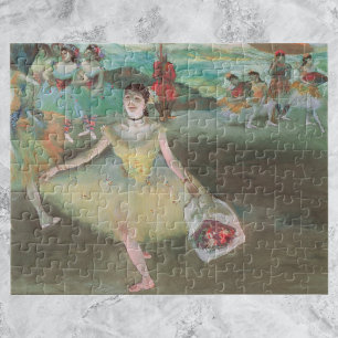 Puzzle Bailarina con ramo, haciendo una reverencia de Edg