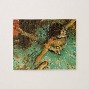 Puzzle Bailarina Danza Bailarina Verde Degas Pintura