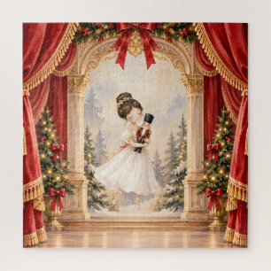 Puzzle Bailarina del Cascanueces Teatro Navidad