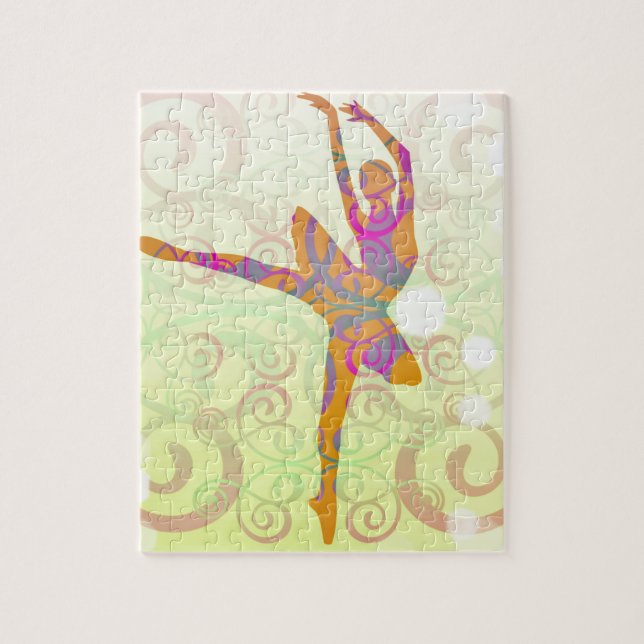 Puzzle Bailarina elegante del baile (Vertical)