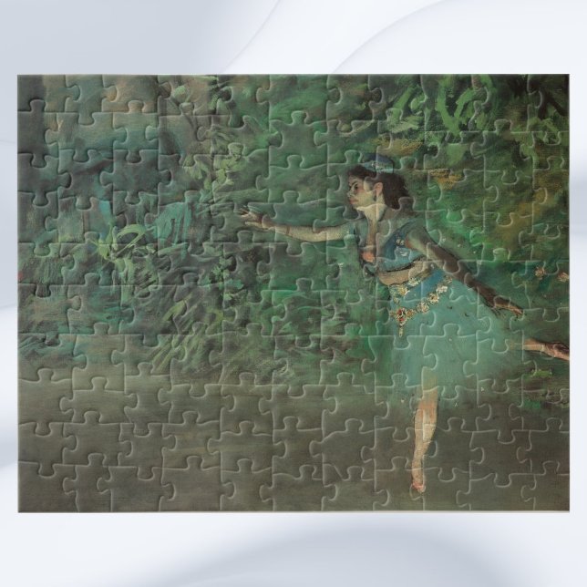 Puzzle Bailarina en el escenario de Edgar Degas, ballet v (Subido por el creador)
