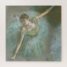 Puzzle Bailarina en verde Edgar Degas