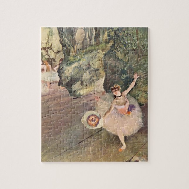 Puzzle Bailarina / Estrella del ballet - Pintura de Degas (Vertical)