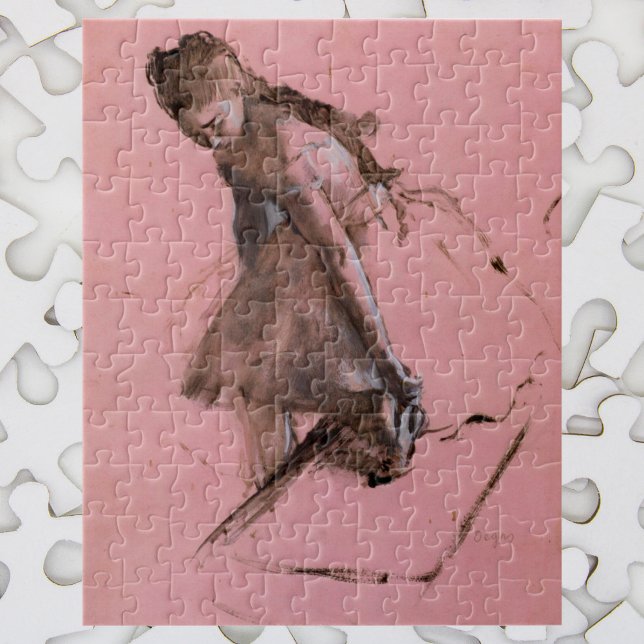 Puzzle Bailarina resbalando en su zapato por Edgar Degas (Subido por el creador)