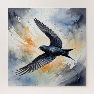 Puzzle Bailarina simbiótica de Sky: Graceful Swift BIrd