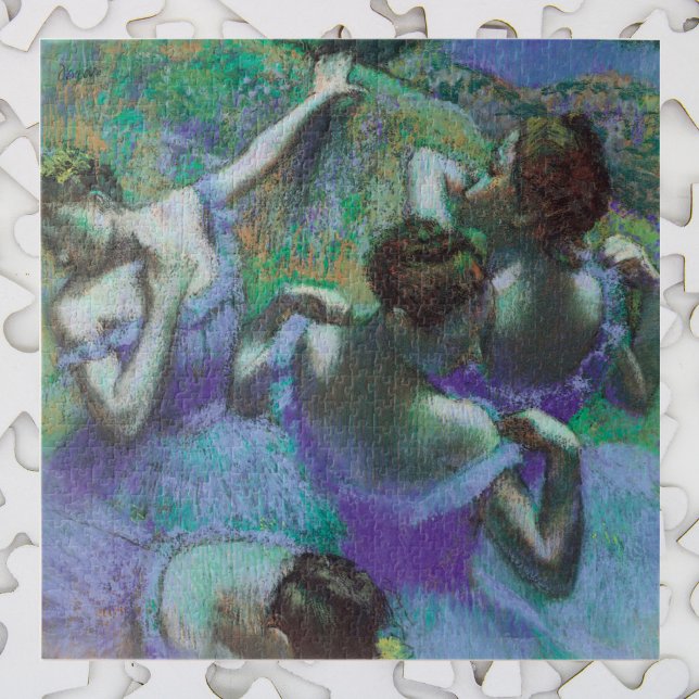 Puzzle Bailarinas azules de Edgar Degas, impresionismo vi (Subido por el creador)