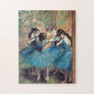 Puzzle Bailarinas azules de Edward Degas