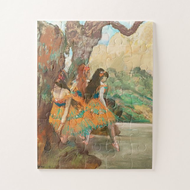 Puzzle Bailarinas de ballet, arte de Degas (Vertical)