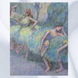 Puzzle Bailarinas de ballet en las alas por Edgar Degas