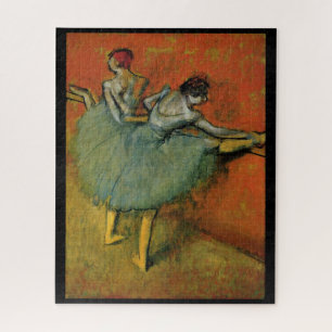 Puzzle "Bailarinas en la barra" de Edgar Degas