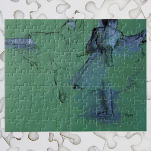 Puzzle Bailarinas en la barra de Edgar Degas, Arte de Bal