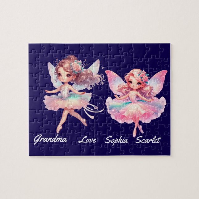 Puzzle Bailarinas Personalizadas (Horizontal)
