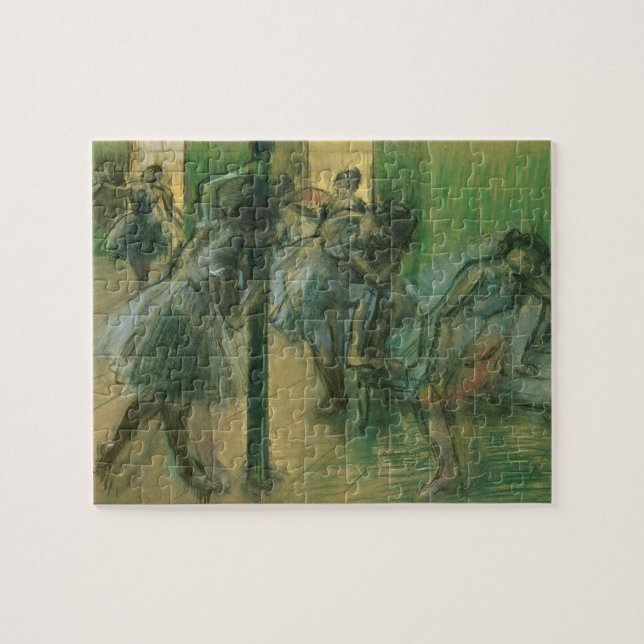 Puzzle Bailarines de Edgar Degas el | que ensayan (Horizontal)