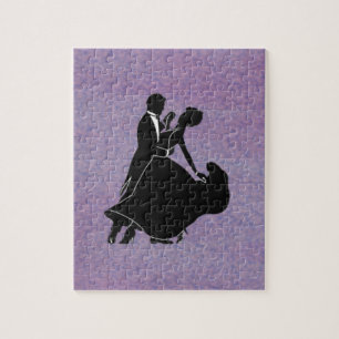 Puzzle Bailarines de la silueta