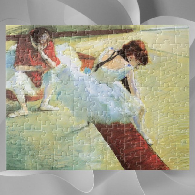 Puzzle Bailarines desfilando por Edgar Degas, arte de bal (Subido por el creador)