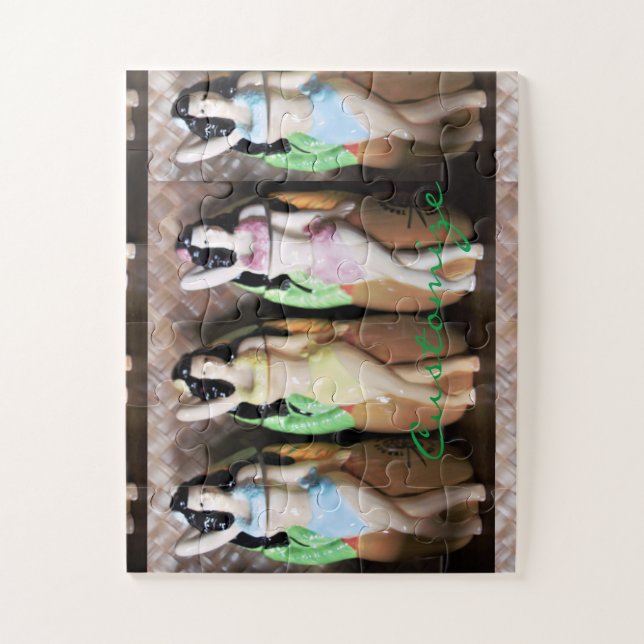 Puzzle Bailarines hula hawaianos Thunder_Cove (Vertical)