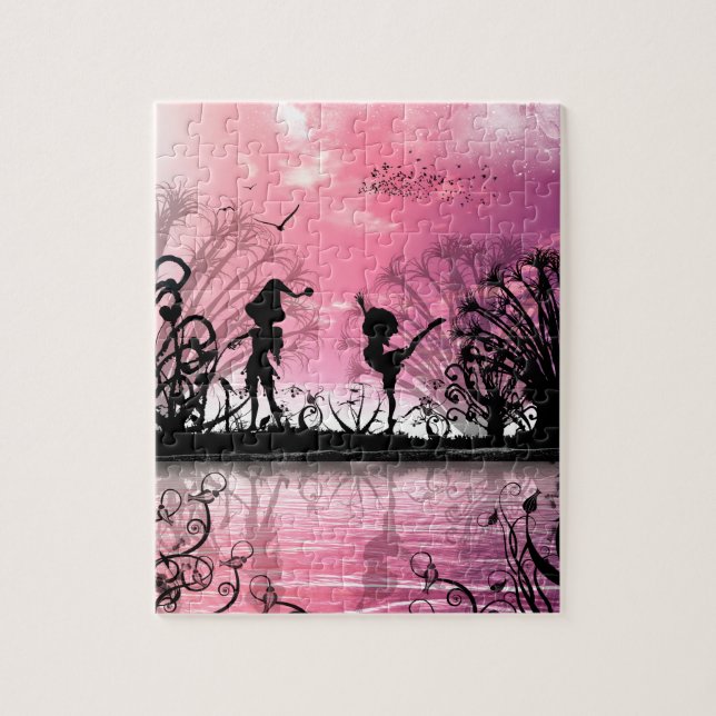 Puzzle Baile a la música del violín (Vertical)