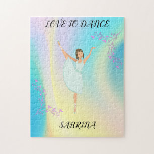 PUZZLE ¡BAILE DE BAILE CON NOMBRE PERSONALIZADO!