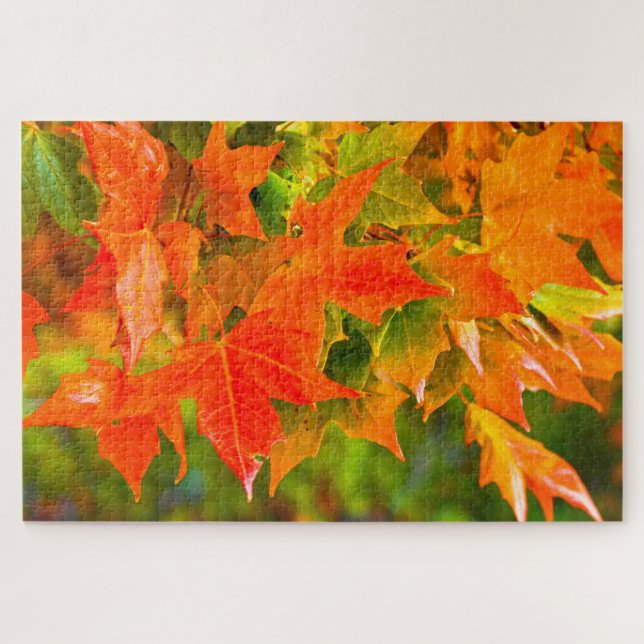 Puzzle Baile de hojas de arce (Horizontal)