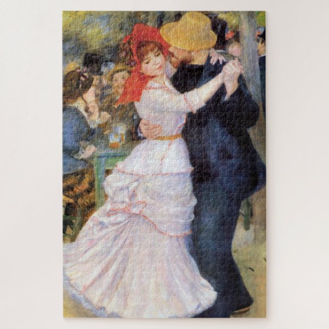 Puzzle Baile en Bougival - Pintura impresionista del reno (Vertical)