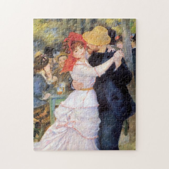 Puzzle Baile en Bougival - Pintura impresionista del reno (Vertical)