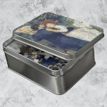 Puzzle Baile rural de Pierre Renoir, Bella Artes de la ép<br><div class="desc">El Country Dance (1883) de Pierre Renoir es un retrato romántico y de amor al arte de arte. La bailarina lleva puesto un capó y sostiene un abanico mientras el hombre deja caer a su gorra en el suelo. Una pareja feliz recién casada está bailando en un recinto al aire...</div>