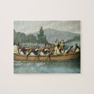 Puzzle Bajá de Ali (1741-1822) de la caza de Janina en