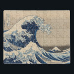 Puzzle Bajo la ola de Kanagawa (la gran ola)<br><div class="desc">Debajo de la Ola de Kanagawa (Kanagawa oki nami ura),  también conocida como La Gran Ola,  de la serie "Treinta y seis vistas del Monte Fuji (Fugaku sanjurokkei)" del arista japonés Katsushika Hokusai de la década de 1830.</div>