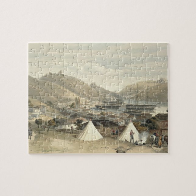 Puzzle Balaklava, mirando hacia el mar, placa del 'Th (Horizontal)