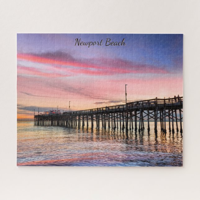Puzzle Balboa Pier Sunset, Newport Beach, California (Horizontal)