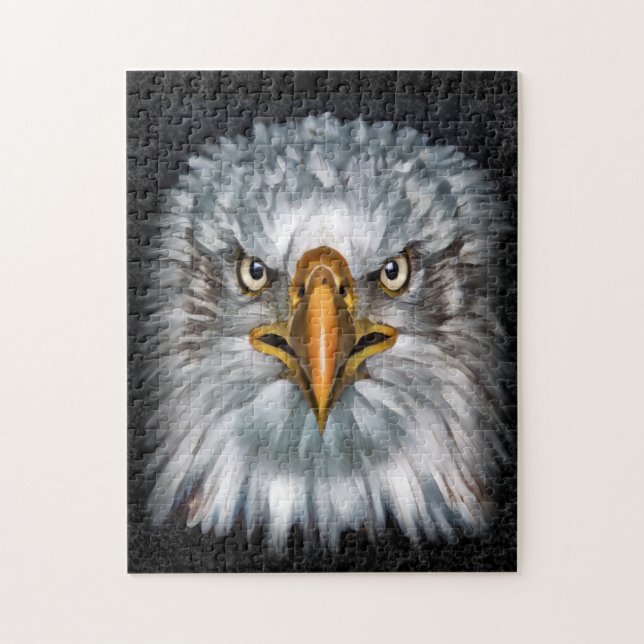Puzzle Bald Eagle (Vertical)