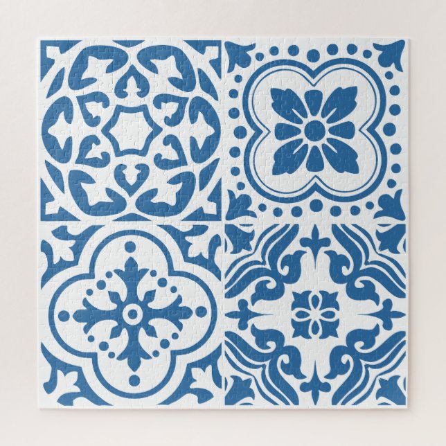 Puzzle Baldosas azules portuguesas 2 (Vertical)