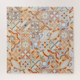 Puzzle Baldosas de cemento hidráulico: tendencia de mosai