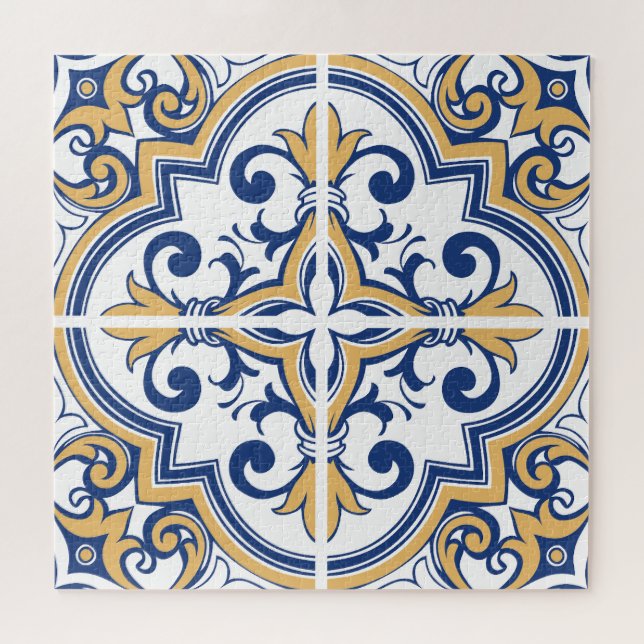 Puzzle Baldosas portuguesas 1 (Horizontal)