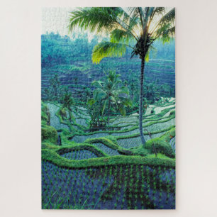 Puzzle Bali   Visión General De Las Terrazas De Arroz