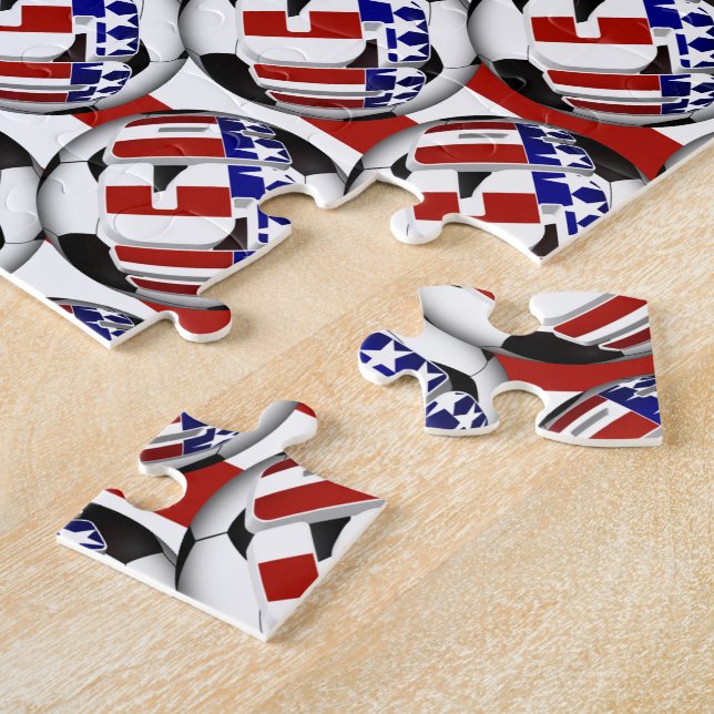 Puzzle Ball de fútbol de Estados Unidos (Lado)