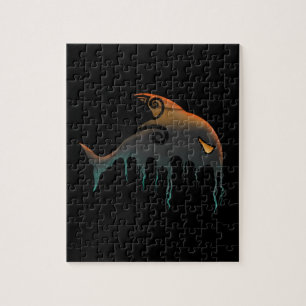 Puzzle ballena asesina Halloween