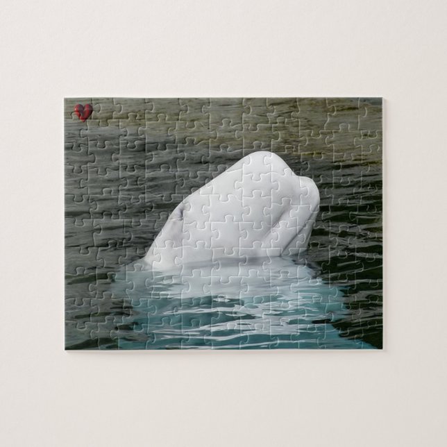 Puzzle Ballena Beluga Alaska (Horizontal)