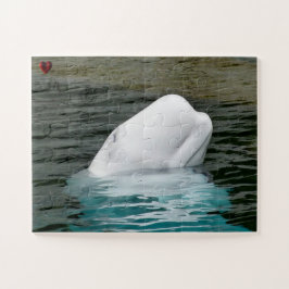 Puzzle Ballena Beluga Alaska